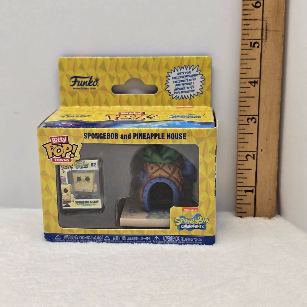 Funko Bitty Pop Towns‎ SpongeBob Pineapple House Mini Figure Set